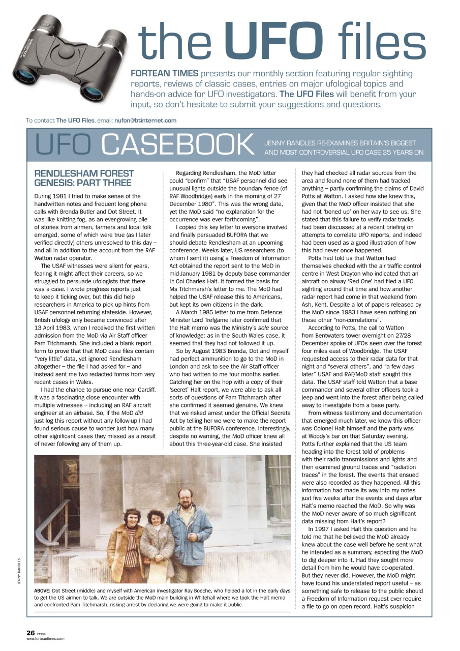 Fortean Times Preview Pages