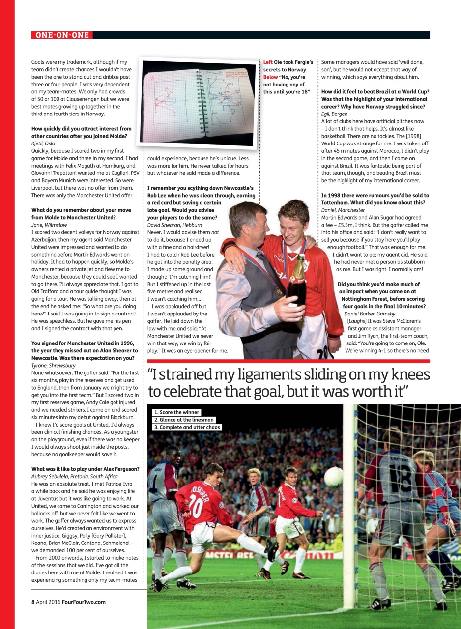 FourFourTwo Preview Pages