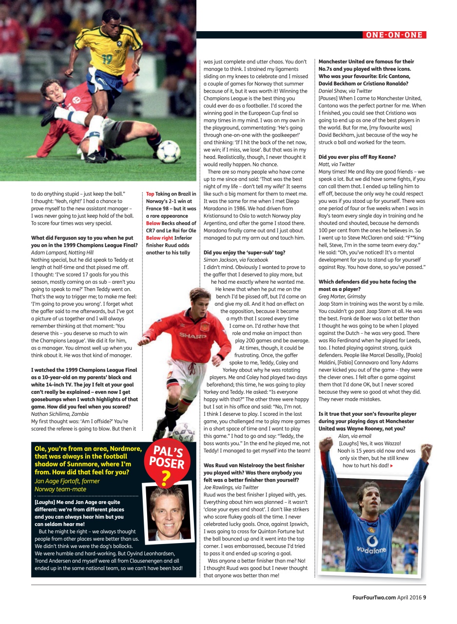FourFourTwo Preview Pages