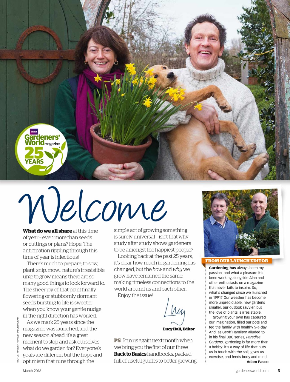 BBC Gardeners’ World Magazine Preview Pages