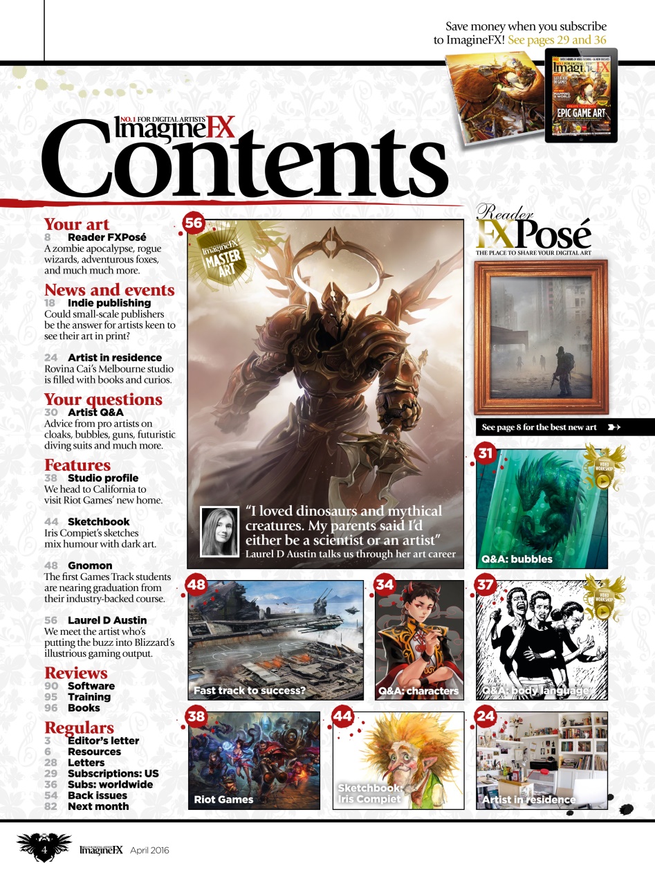 ImagineFX Preview Pages