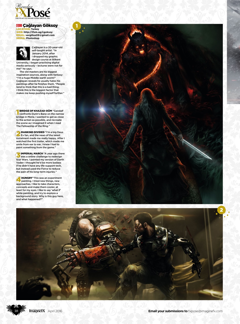 ImagineFX Preview Pages