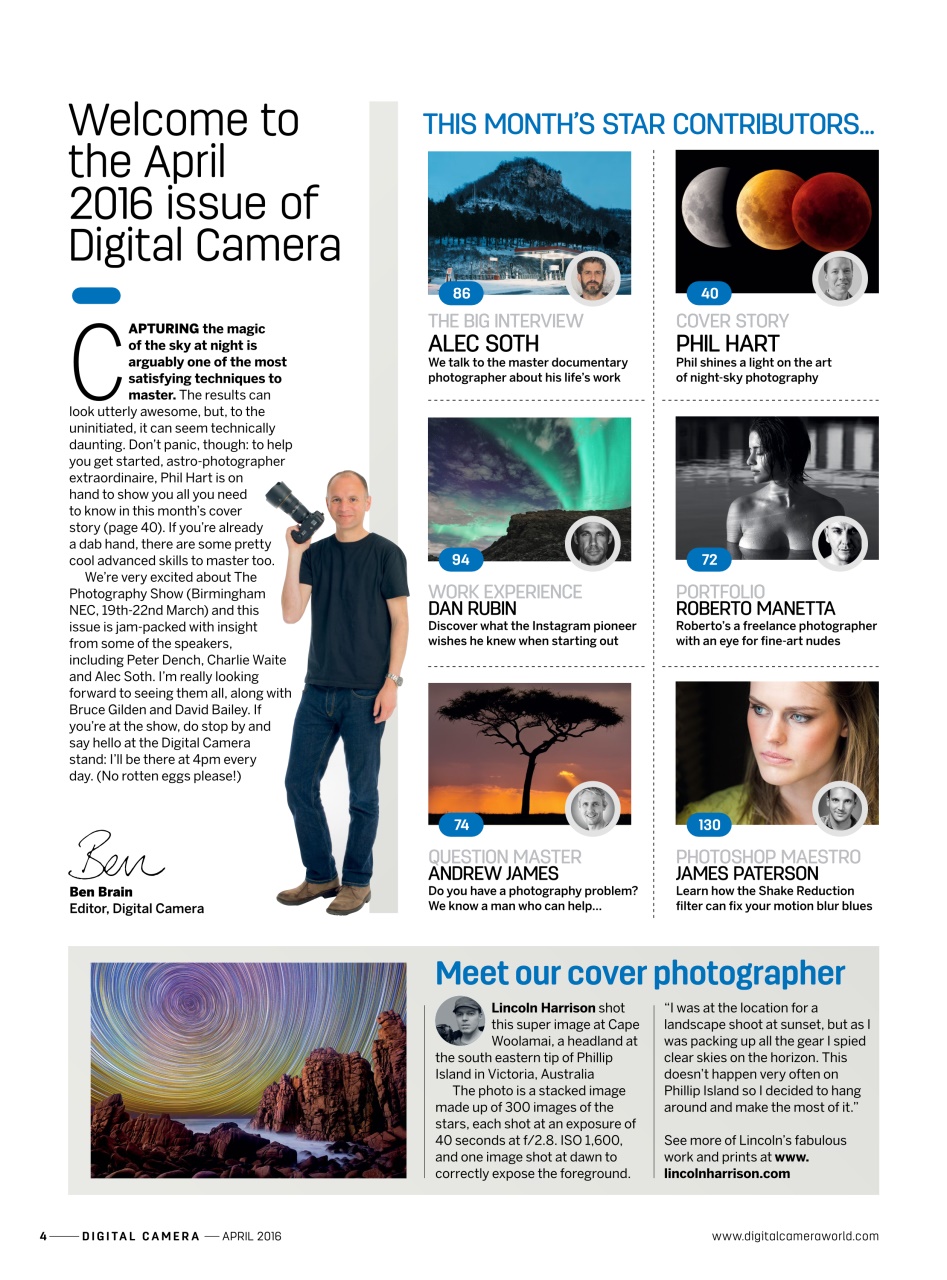 Digital Camera Magazine Preview Pages