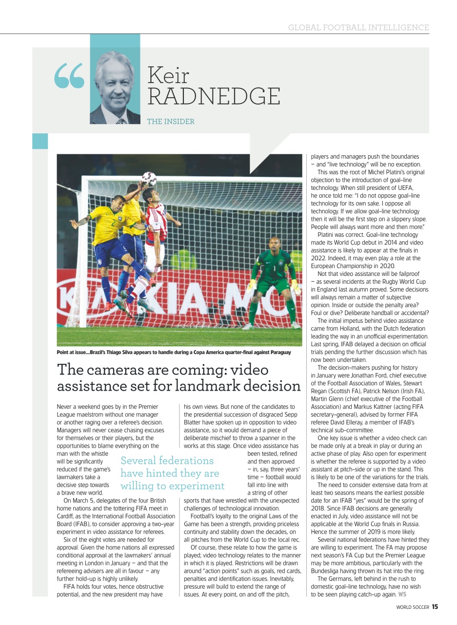 World Soccer Preview Pages