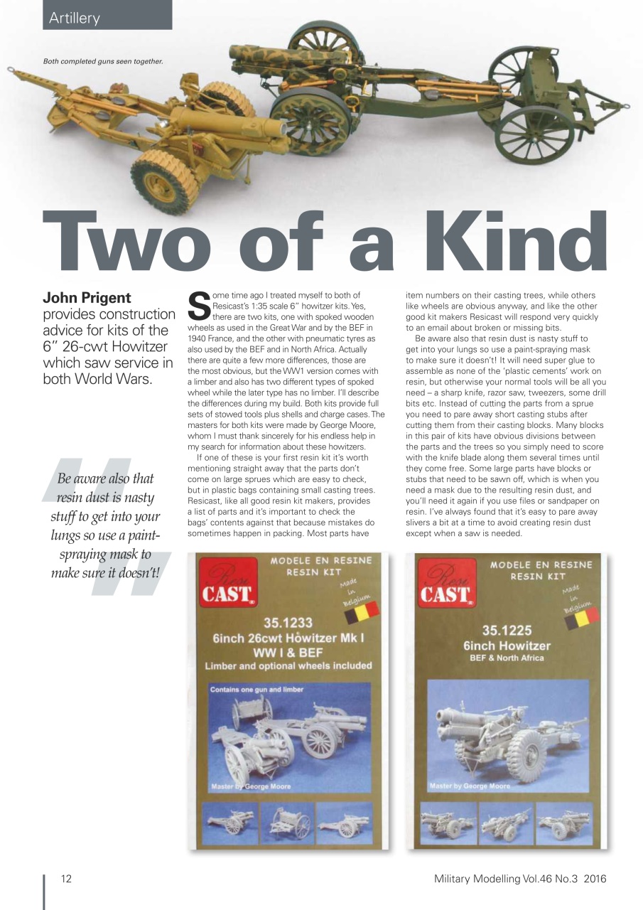 Military Modelling International Magazine Preview Pages