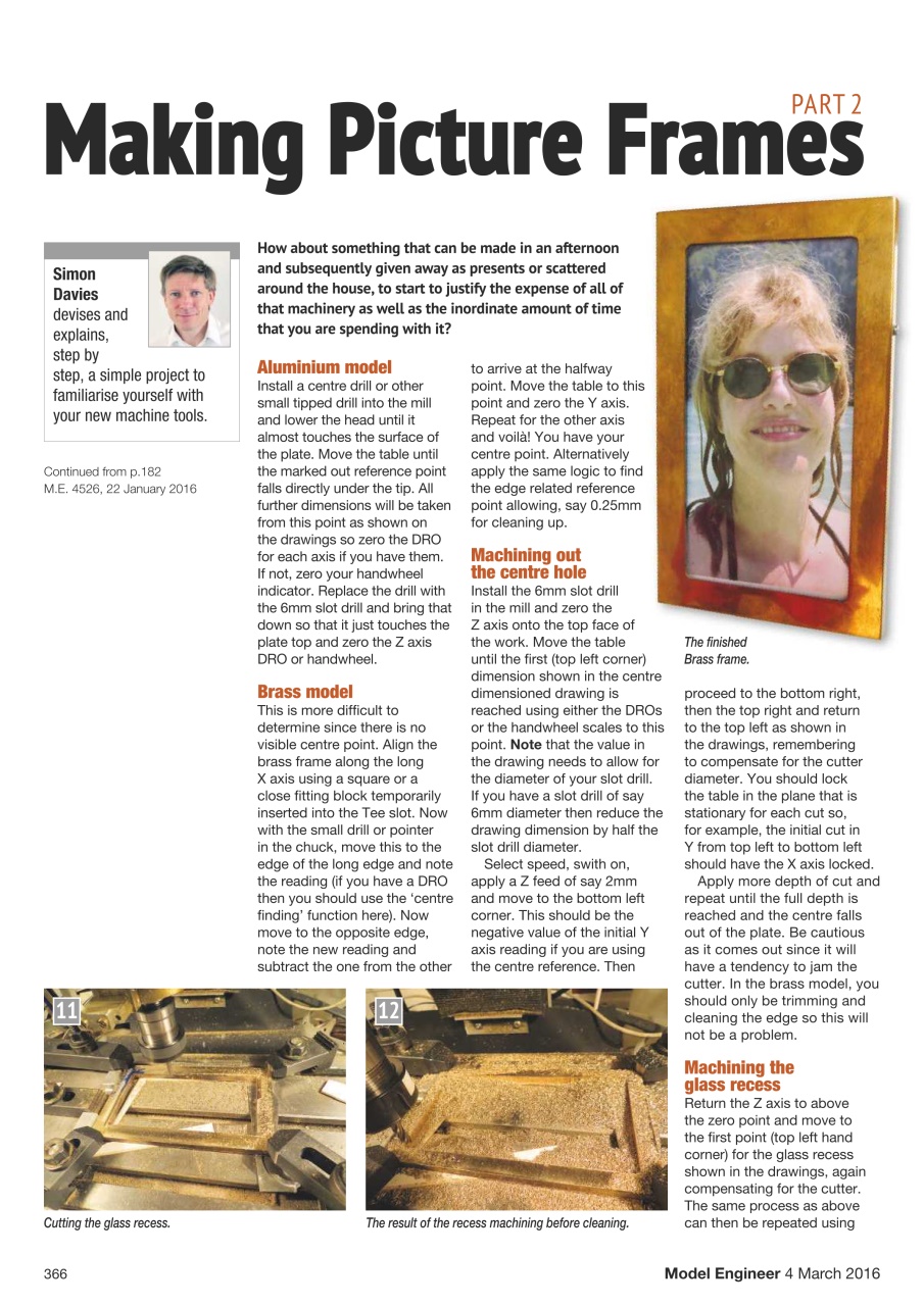 Model Engineer Preview Pages