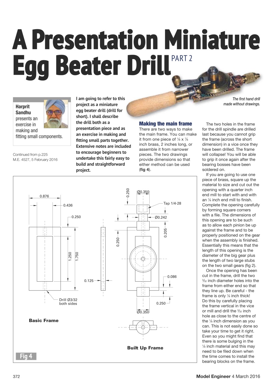 Model Engineer Preview Pages