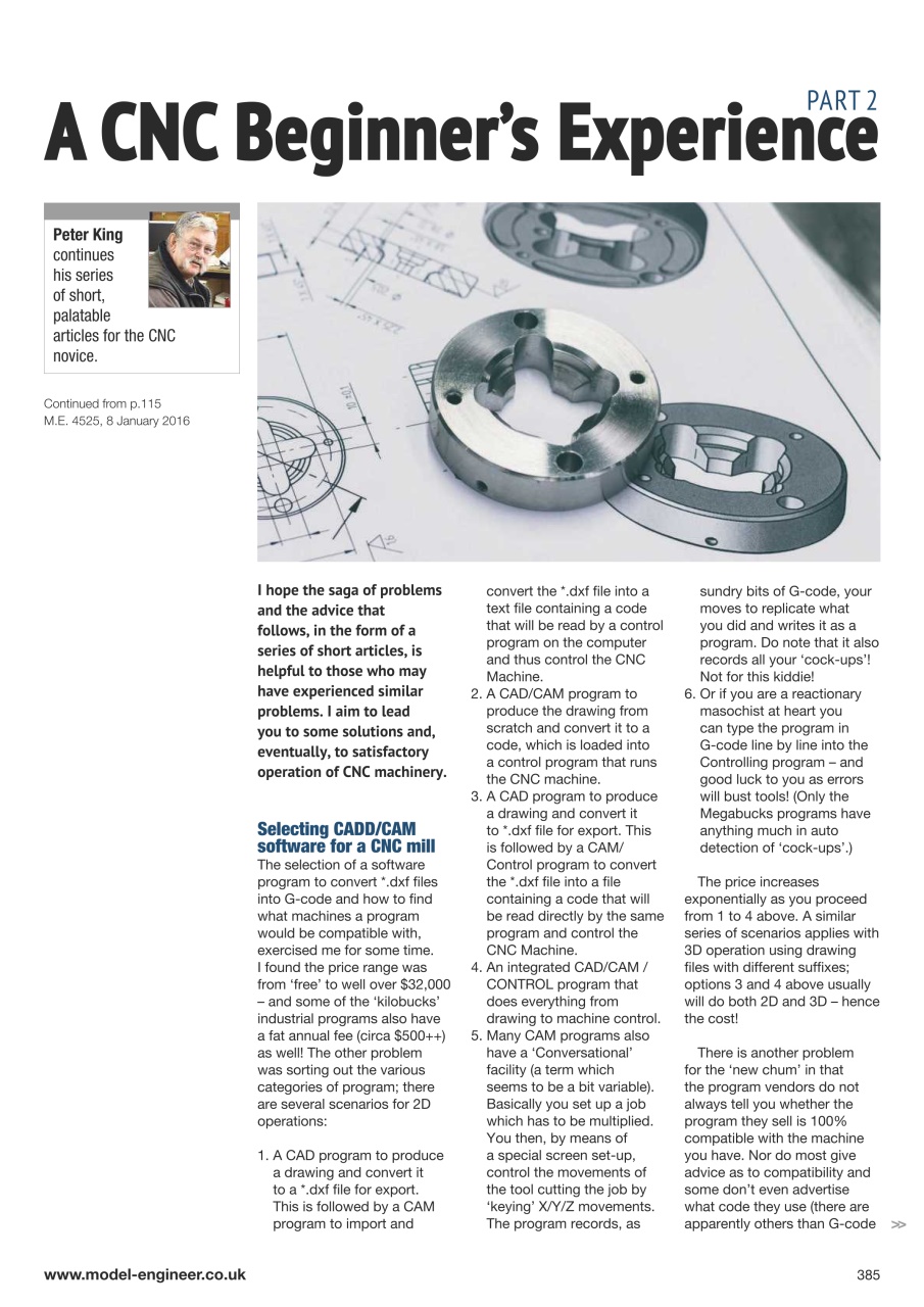 Model Engineer Preview Pages