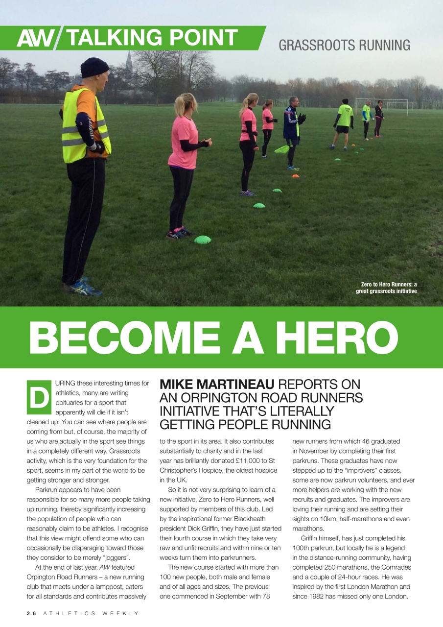 AW – Athletics Weekly Magazine Preview Pages