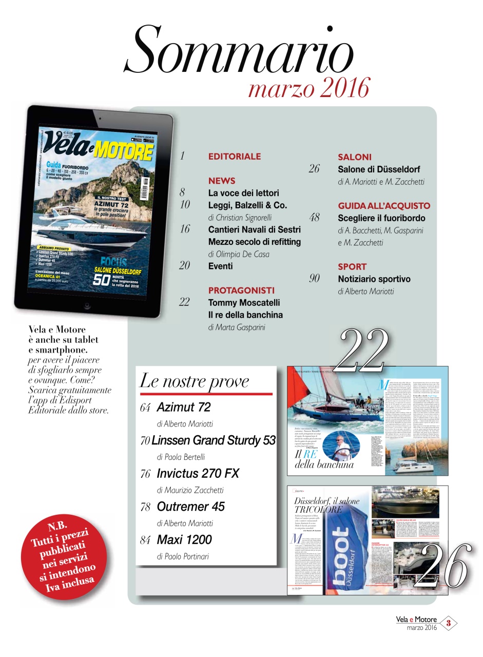 Vela e Motore Preview Pages