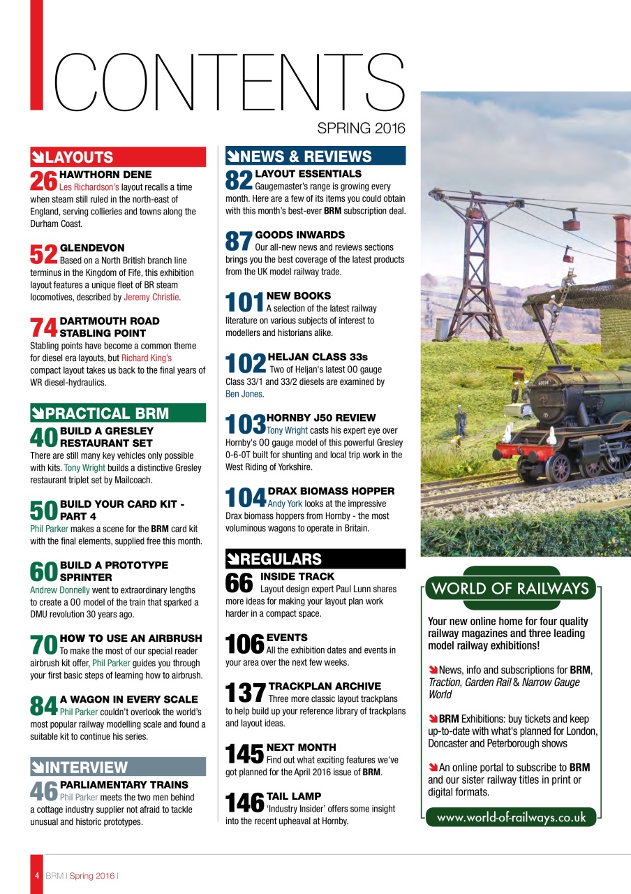 British Railway Modelling (BRM) Preview Pages