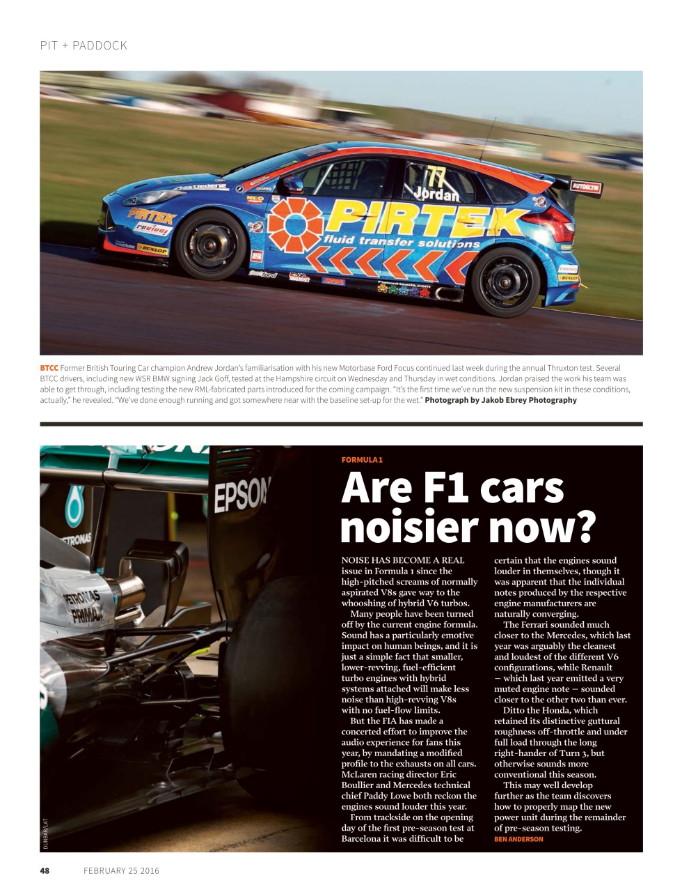 Autosport Preview Pages