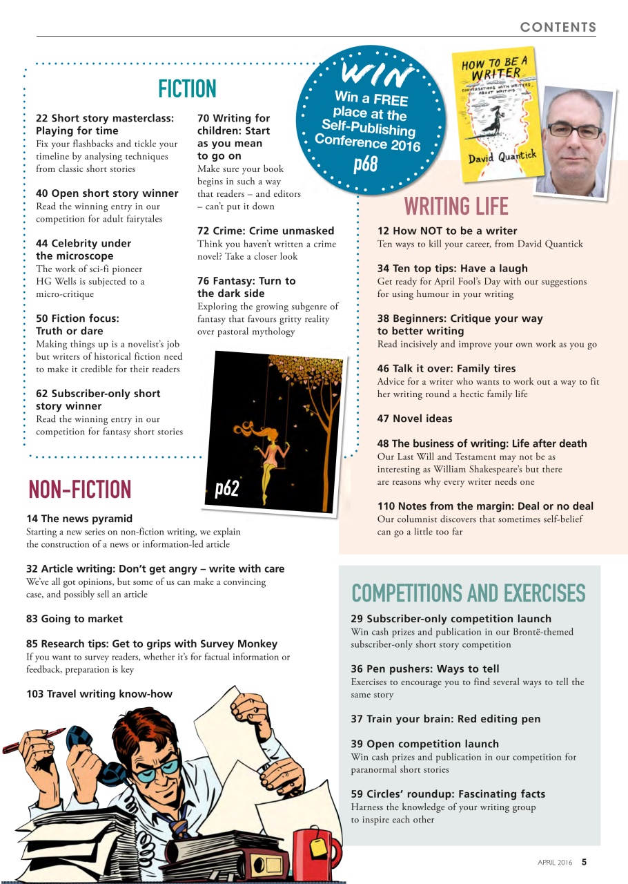 Writing Magazine Preview Pages