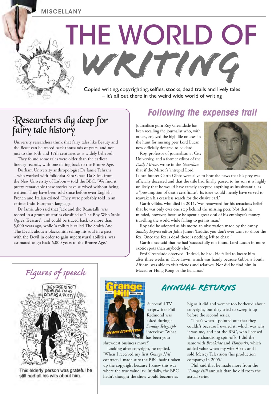 Writing Magazine Preview Pages