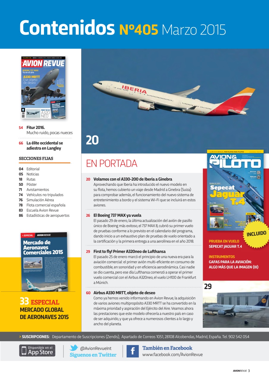 Avion Revue Internacional Preview Pages