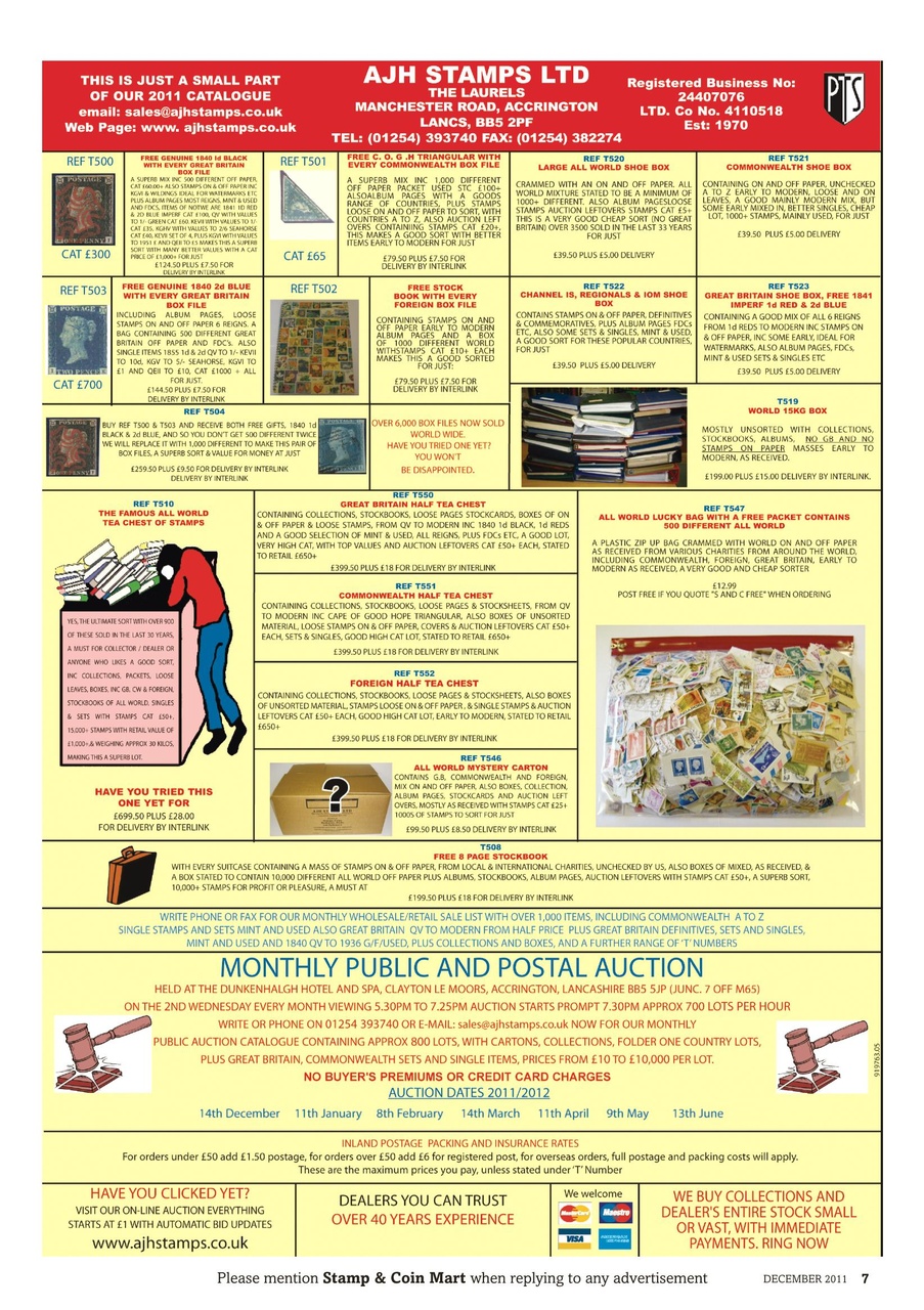 Stamp Collector Preview Pages