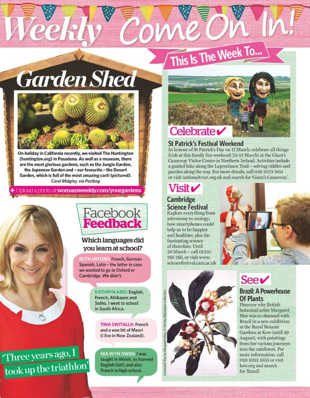 Woman's Weekly Preview Pages