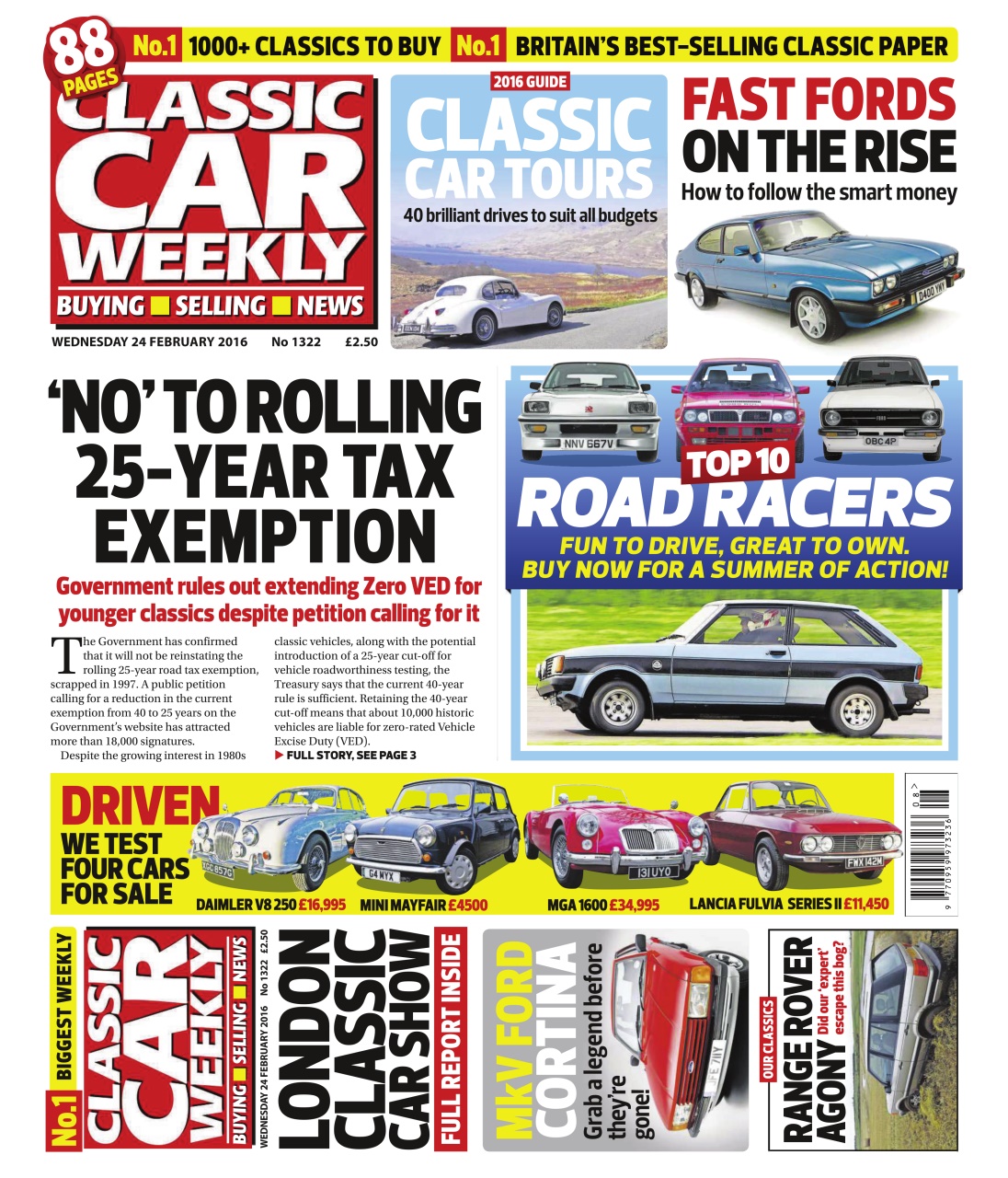 Classic Car Weekly Preview Pages