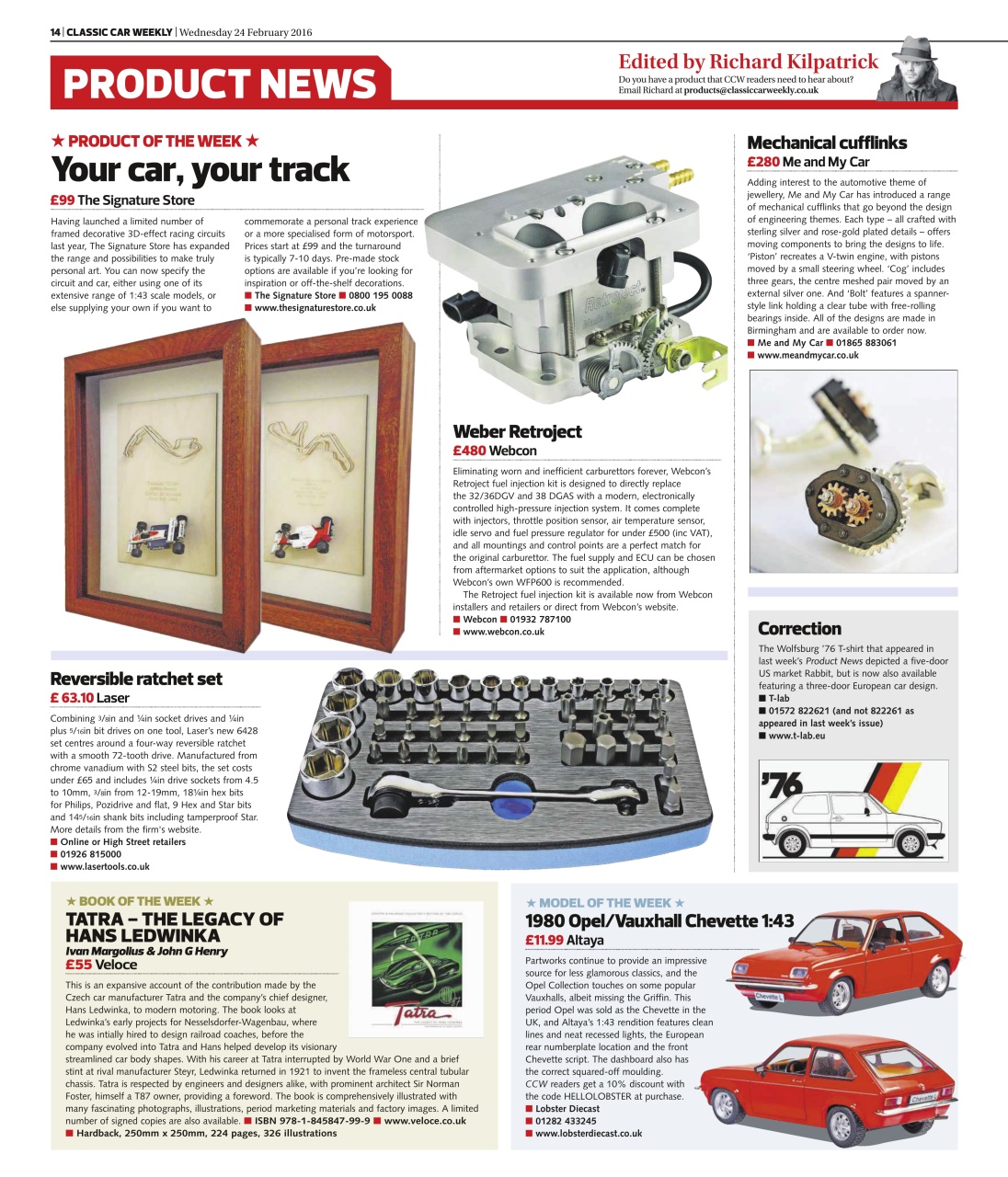 Classic Car Weekly Preview Pages