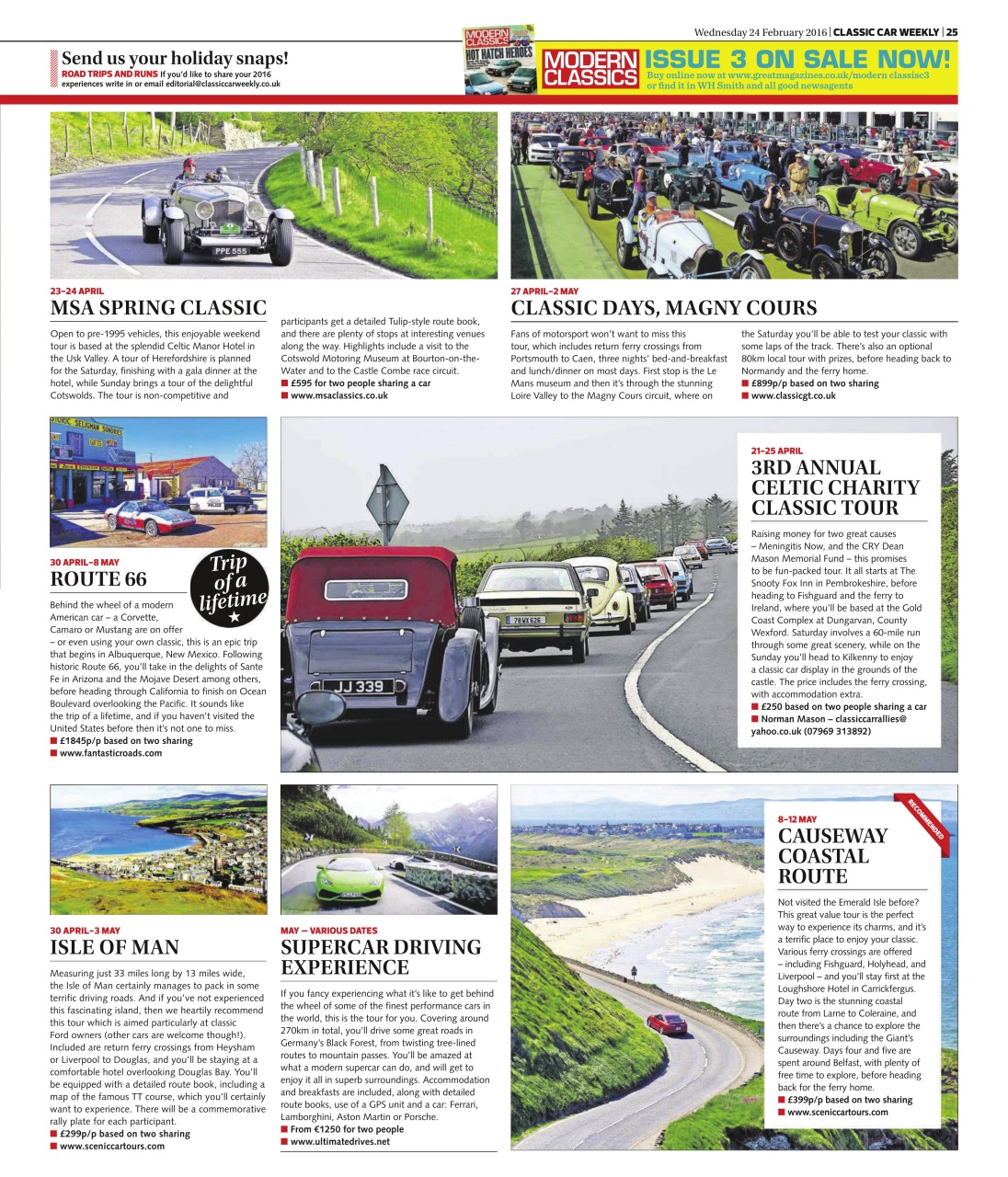 Classic Car Weekly Preview Pages