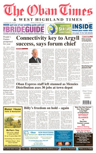 The Oban Times & Lochaber Times issue 