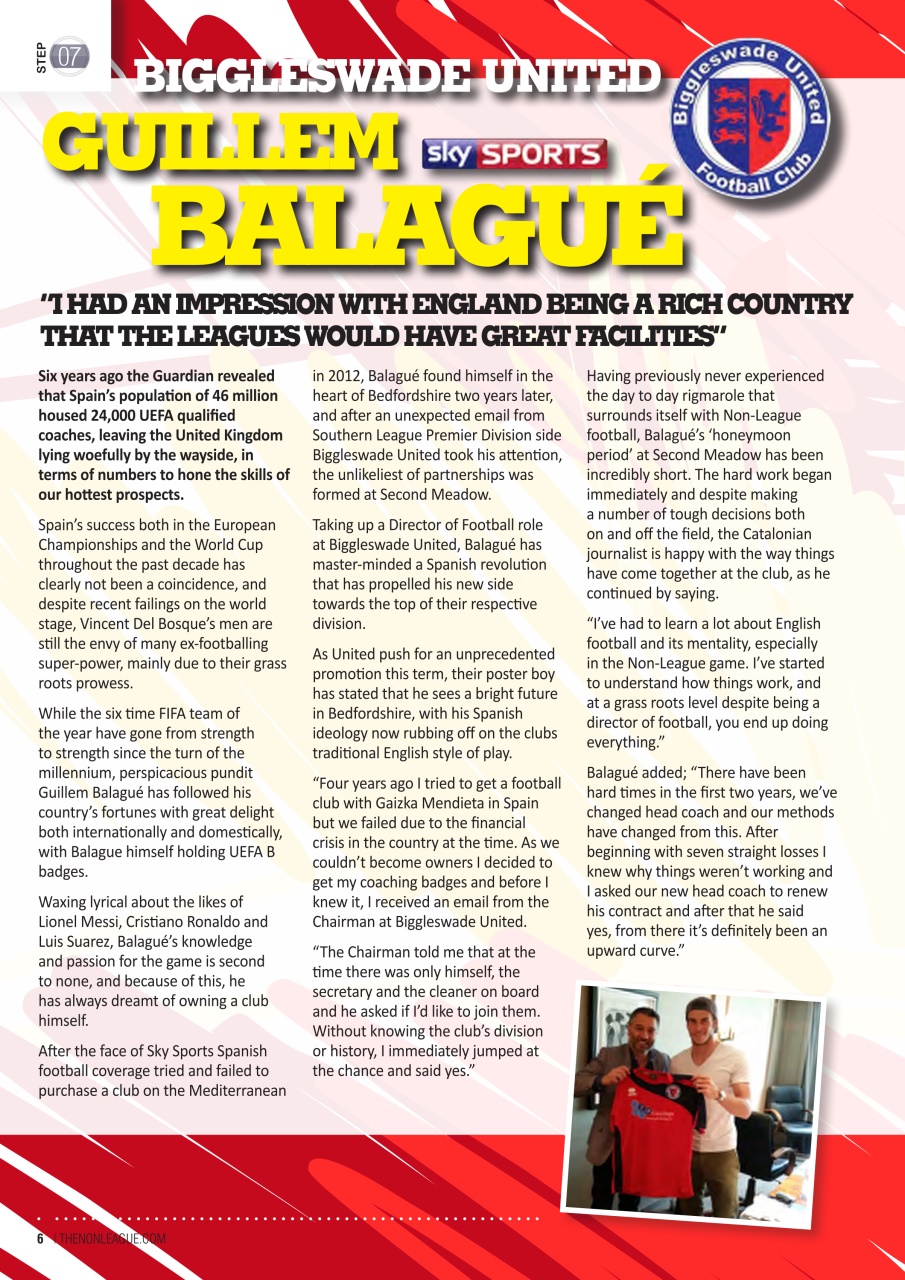 TheNonLeague Magazine Preview Pages