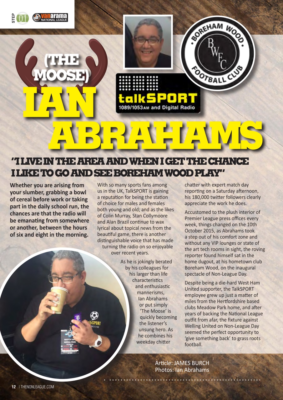 TheNonLeague Magazine Preview Pages