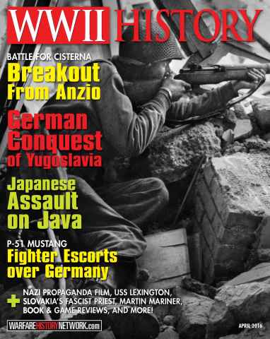 WW2 History Magazine issue April 2016