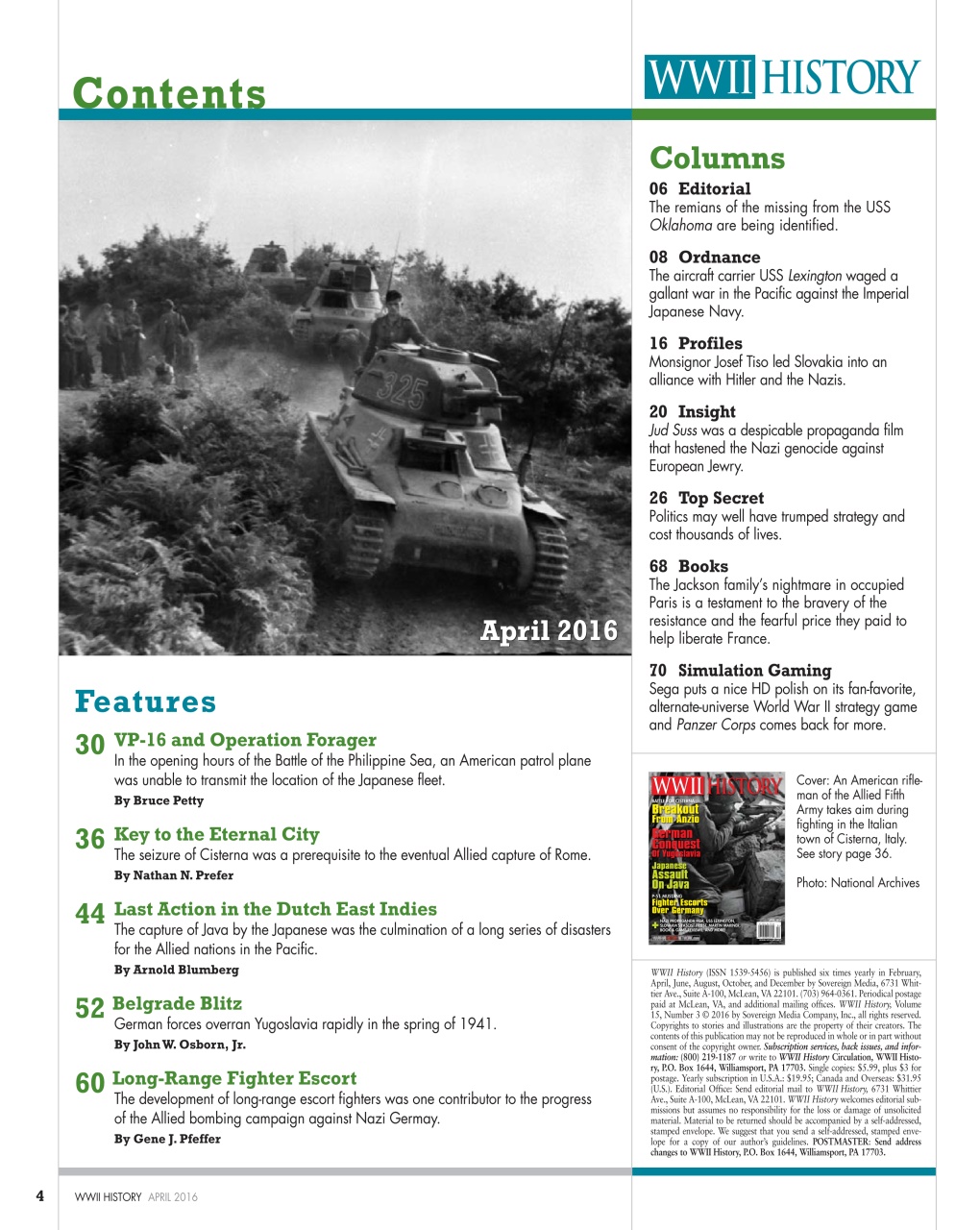 WW2 History Magazine Preview Pages