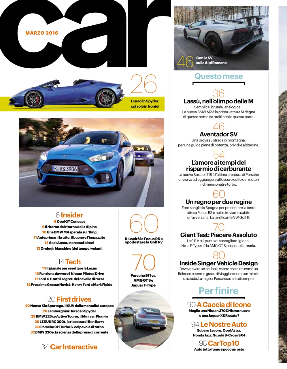 CAR magazine Italia Preview Pages