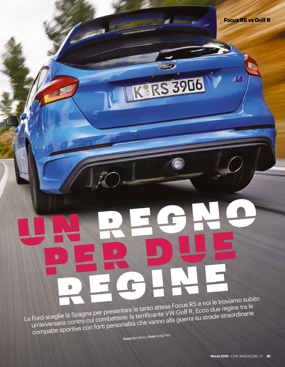 CAR magazine Italia Preview Pages