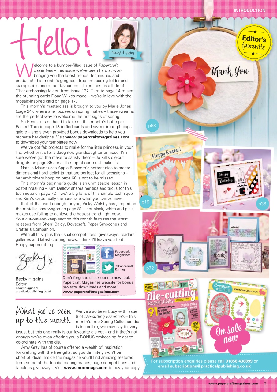 Papercraft Essentials Preview Pages