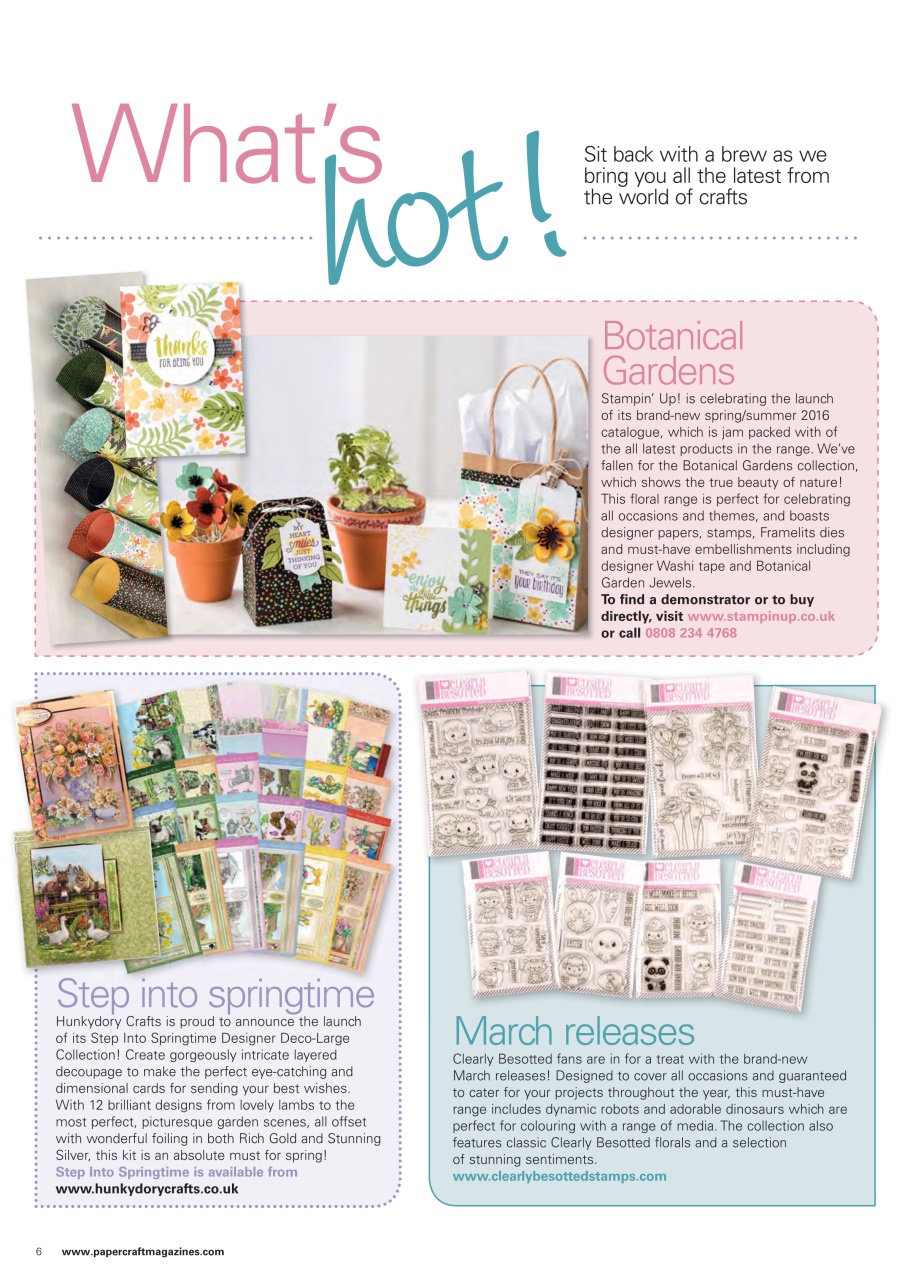 Papercraft Essentials Preview Pages