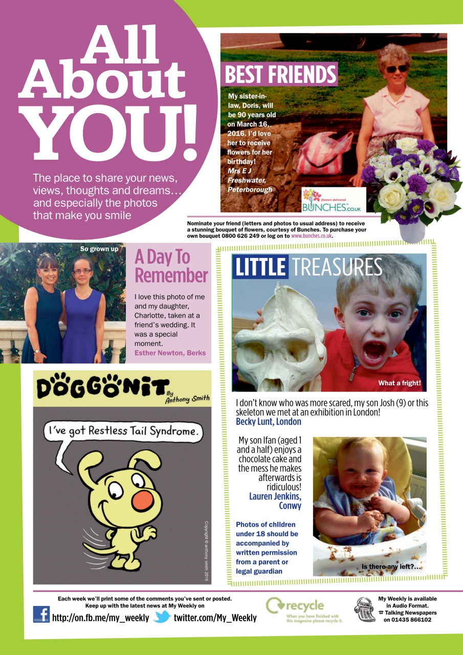 My Weekly Preview Pages