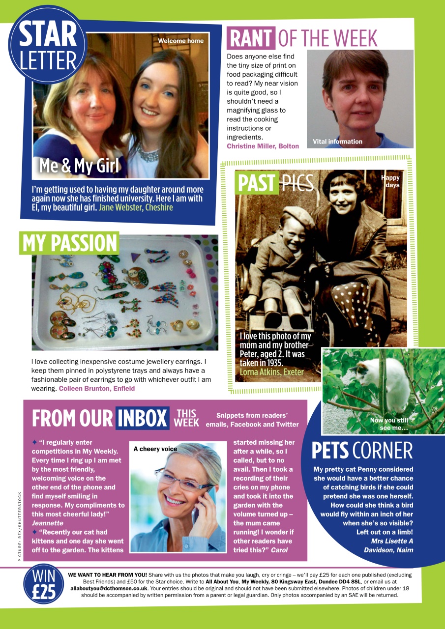 My Weekly Preview Pages