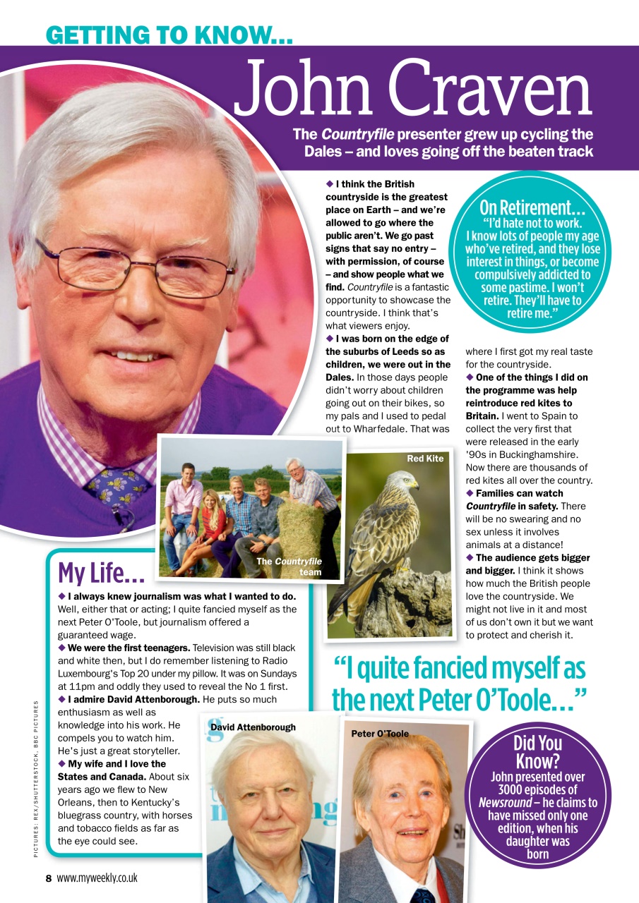 My Weekly Preview Pages