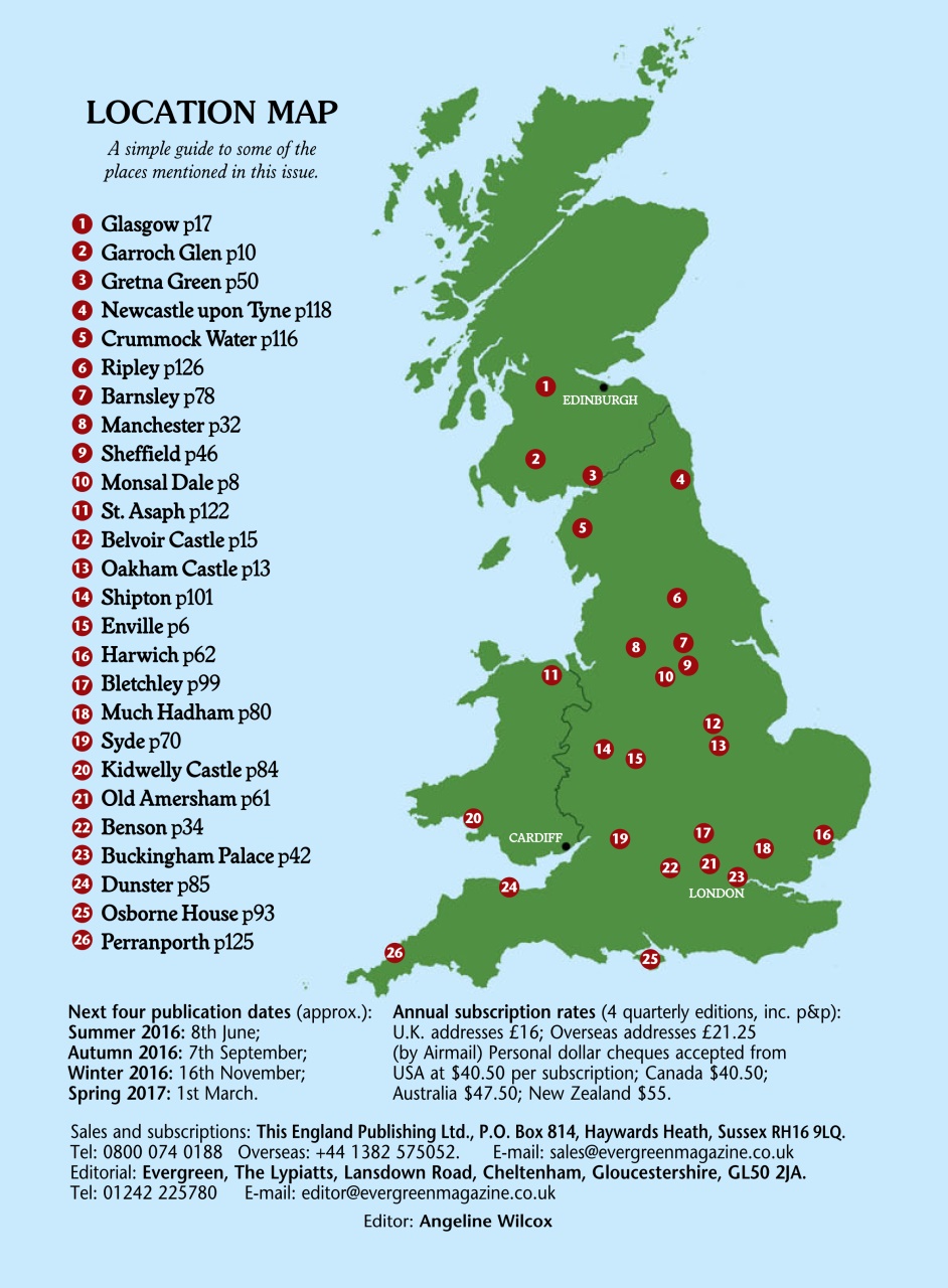 Evergreen Preview Pages