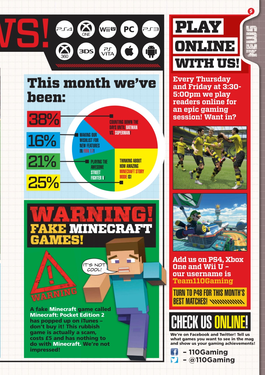 110% Gaming Preview Pages