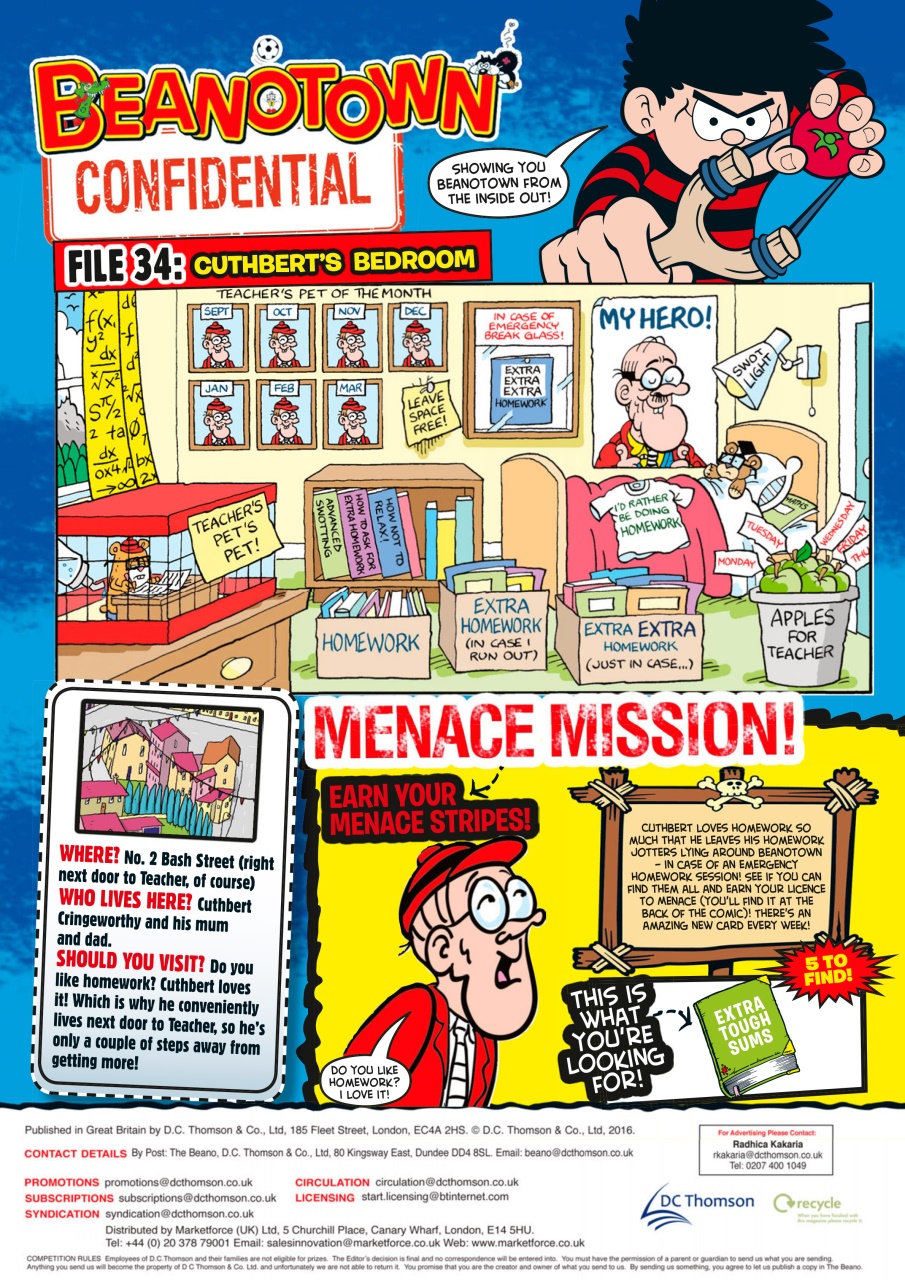 Beano Preview Pages