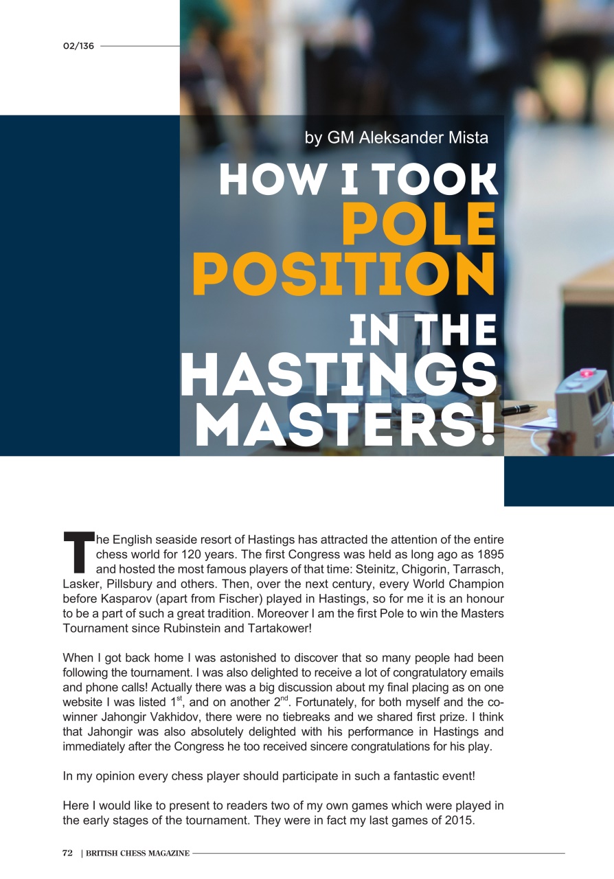 British Chess Magazine Preview Pages