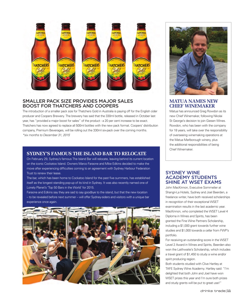 Drinks Trade Preview Pages