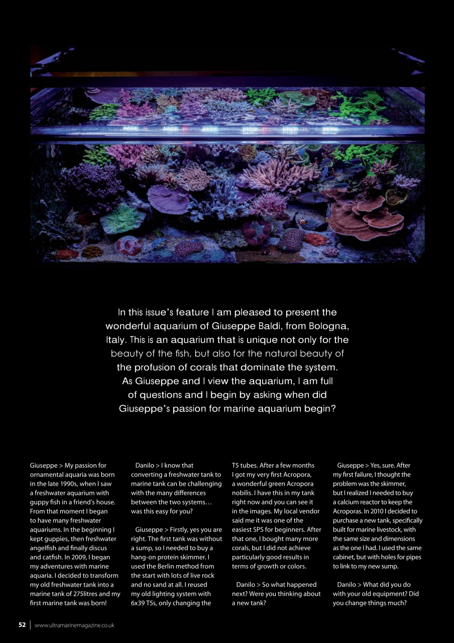 UltraMarine Magazine Preview Pages