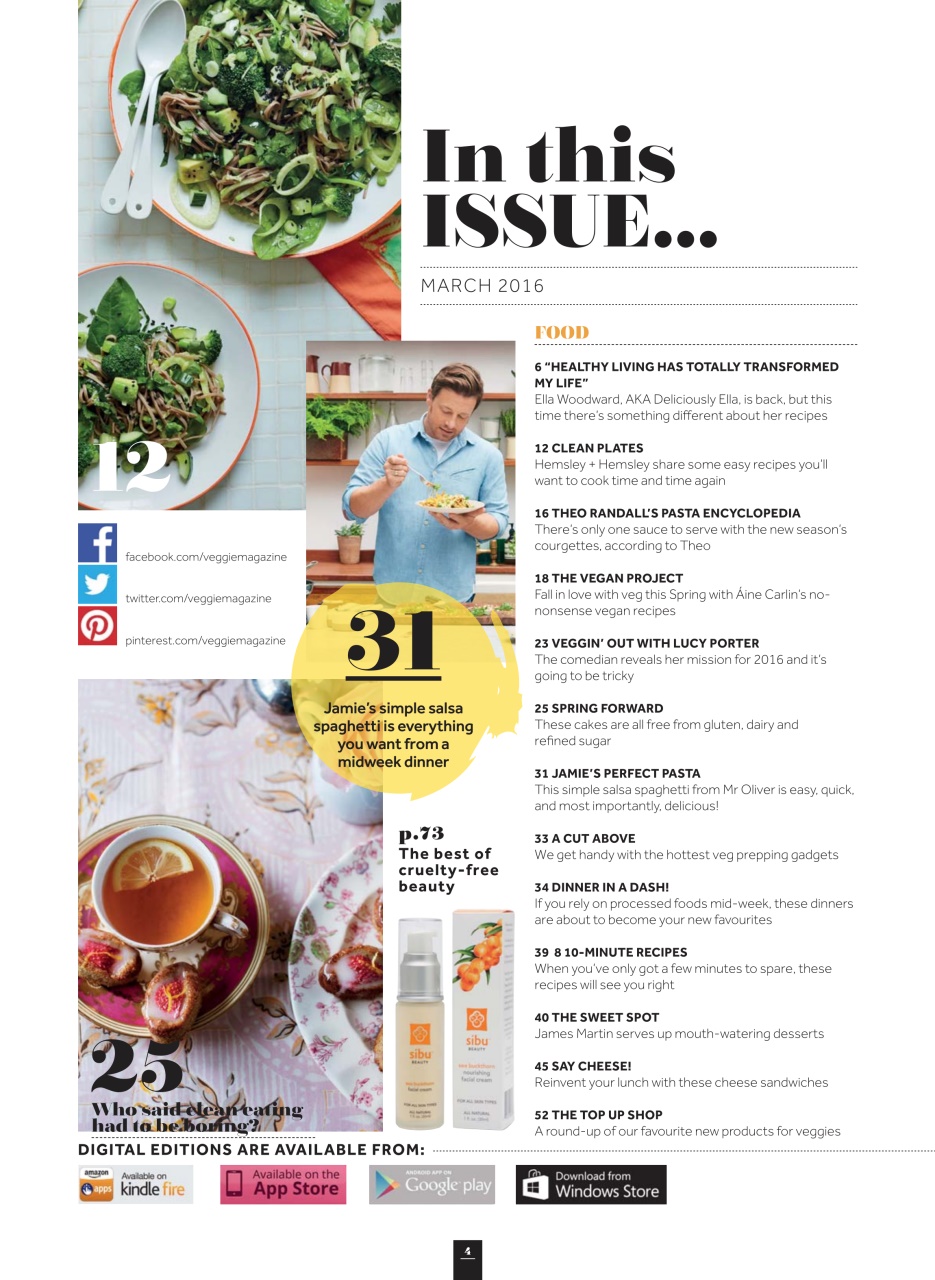 Veggie Magazine Preview Pages