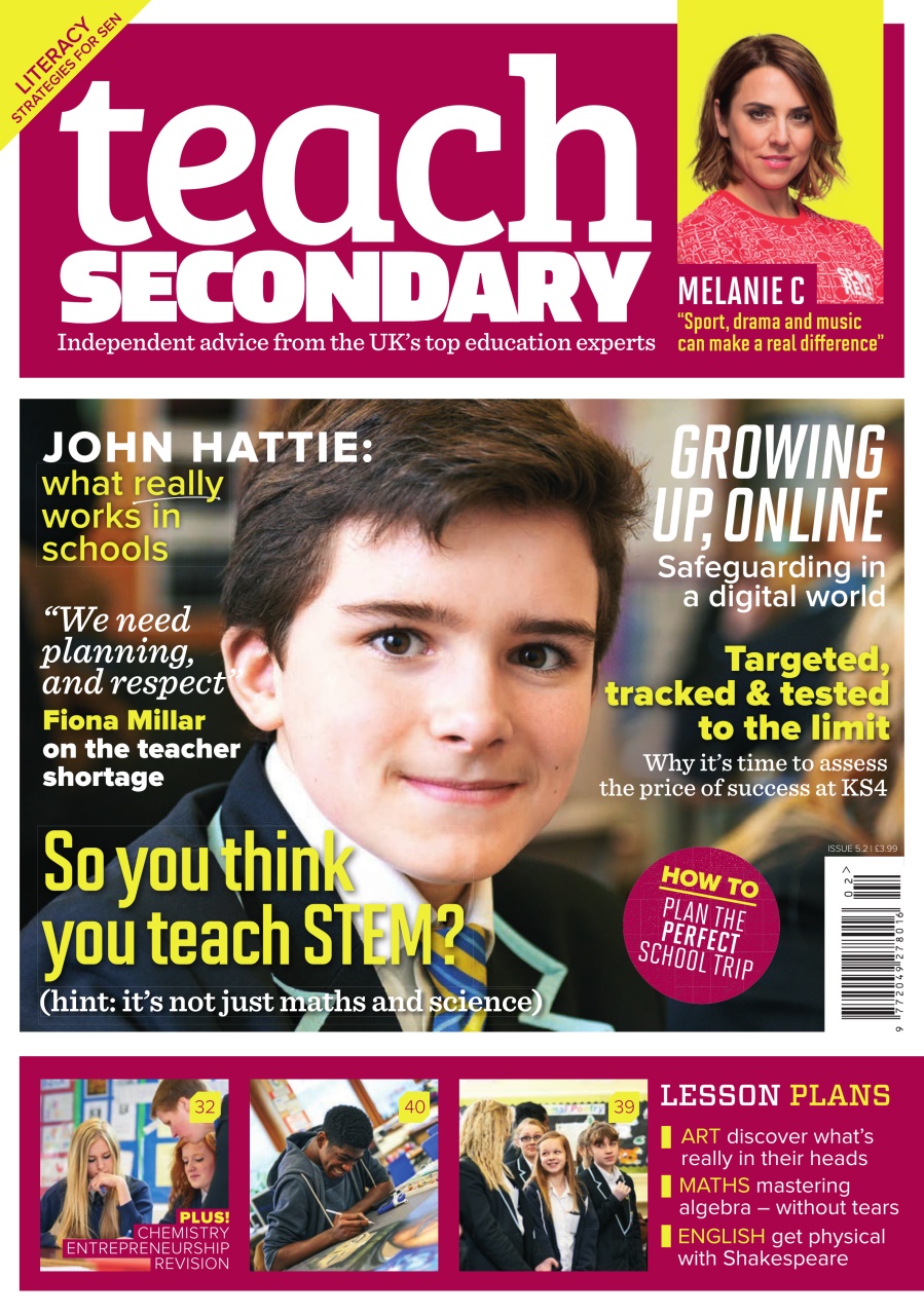 Teach Secondary Preview Pages