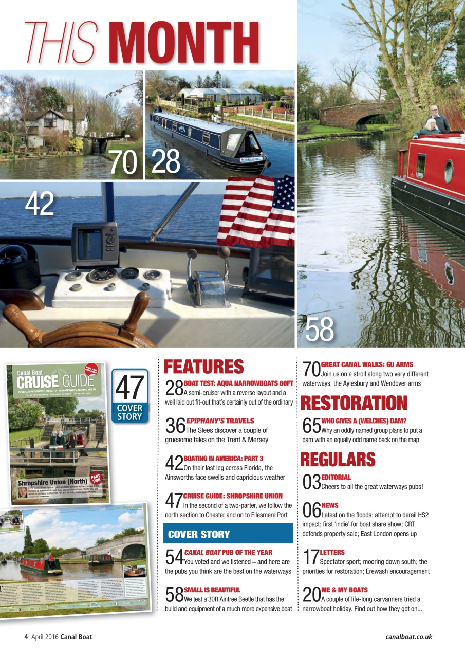 Canal Boat Preview Pages