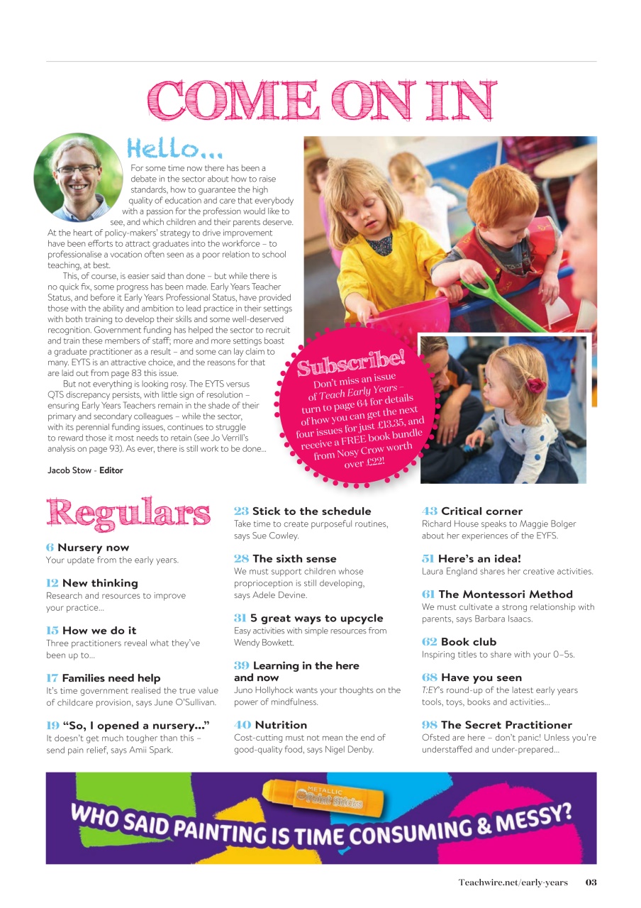 Teach Early Years Preview Pages
