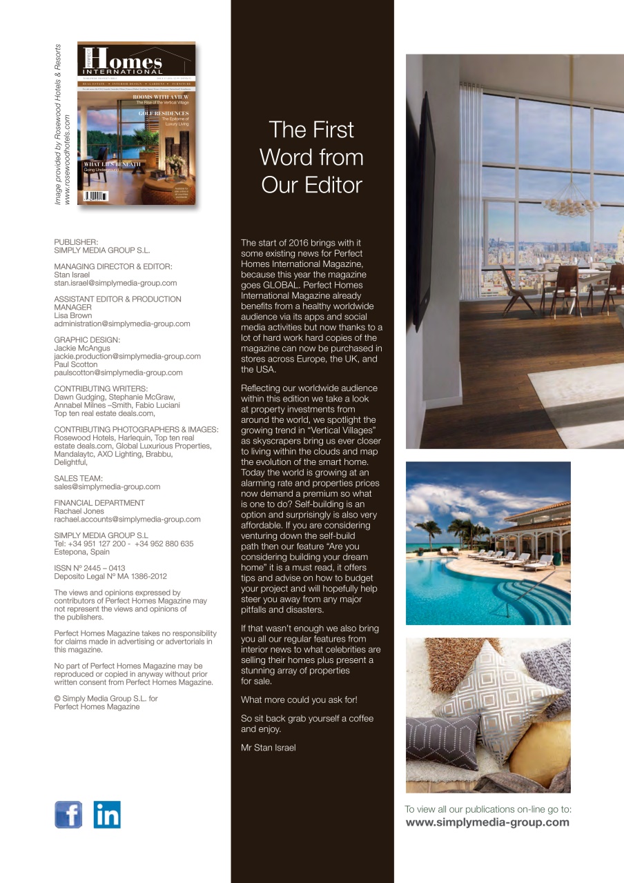Perfect Homes Preview Pages
