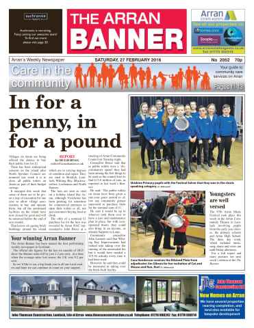 Arran Banner issue 27th February 2016