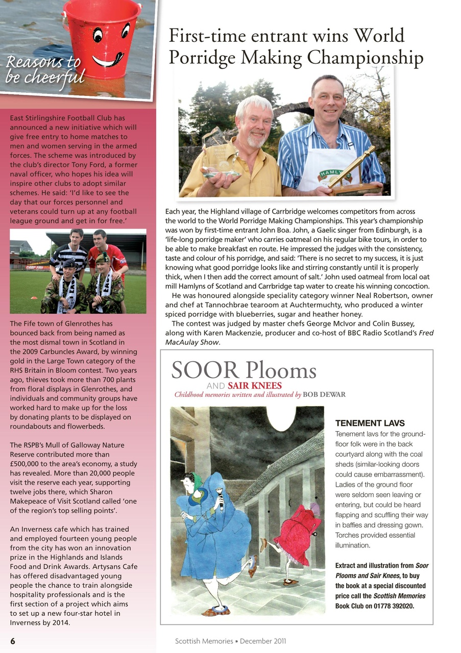 Scottish Memories Preview Pages