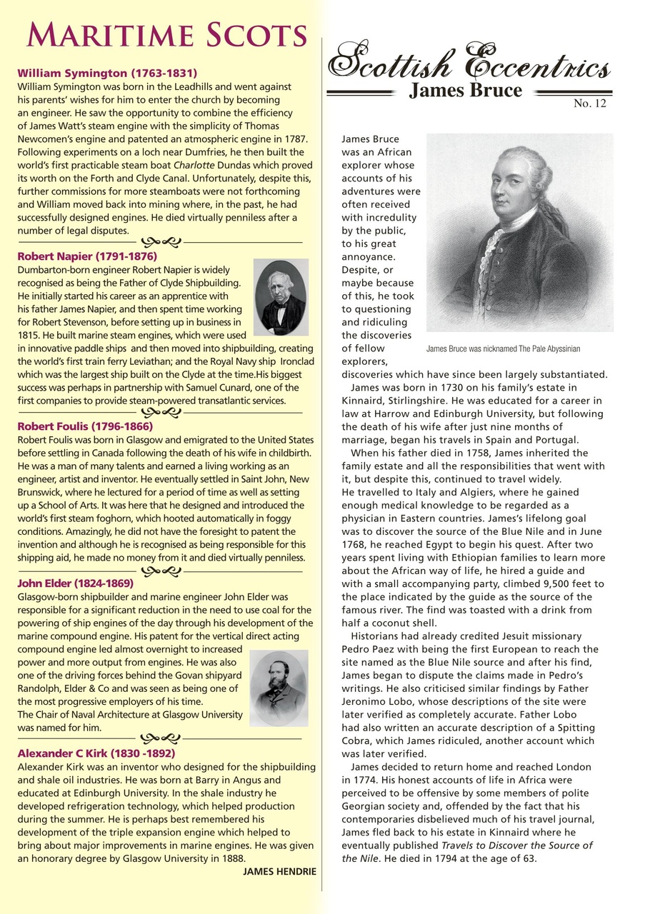 Scottish Memories Preview Pages